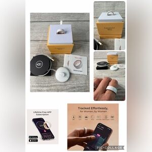 femometer Smart Ring Gen 1 Ceramic | Sleep, Heart Rate & Cycle Monitoring